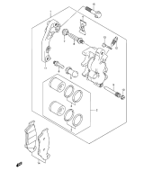 SUZUKI, RM 250 US K1, FRONTBREMSSATTEL