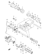 SUZUKI, RM 250 US K1, ABGASVENTIL