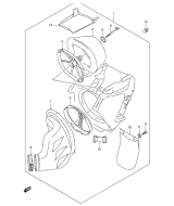 SUZUKI, RM 250 US K1, LUFTFILTER