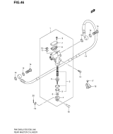 SUZUKI, RMZ 450 US L2, HINTERER HAUPTBREMSZYLINDER