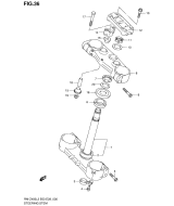 SUZUKI, Suzuki RMZ450 L2 USA, LENKGEHAEUSE