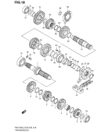 SUZUKI, RMZ 450 US L2, GETRIEBE