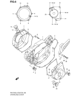 SUZUKI, RMZ 450 US L2, KURBELGEHAEUSE ABDECKUNG