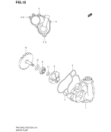 SUZUKI, Suzuki RMZ450 L2 USA, WASSERPUMPE