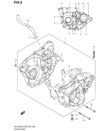 SUZUKI, RMZ 450 US L2, KURBELGEHAEUSE