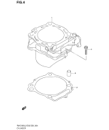 SUZUKI, Suzuki RMZ450 L2 USA, ZYLINDER