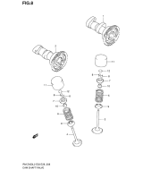 SUZUKI, RMZ 450 US L2, NOCKENWELLE VENTIL