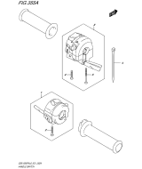 SUZUKI, GSX1250FA L6, GRIFFSCHALTER