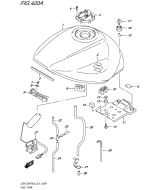 SUZUKI, GSX 1250 FA L6, TREIBSTOFF TANK