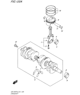 SUZUKI, GSX1250FA L6, KURBELWELLE