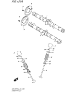 SUZUKI, GSX 1250 FA L6, NOCKENWELLE VENTIL