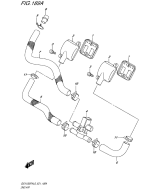 SUZUKI, GSX1250FA L6, LUFTMEMBRANVENTIL