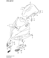 SUZUKI, GSX1250FA L6, VERKLEIDUNG