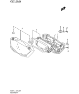 SUZUKI, Suzuki SV650A L7 4, TACHOMETER