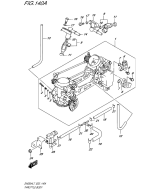 SUZUKI, SV 650 A L7, DROSSELGEHAEUSE