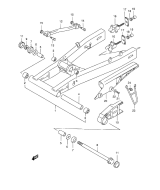 SUZUKI, GSX 750 F Y, HINTERER SCHWINGARM