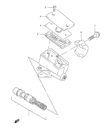 SUZUKI, Suzuki GSX750F Y, VORDERER HAUPTBREMSZYLINDER