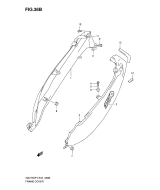 SUZUKI, GSX 750 F Y, RAHMEN VERKLEIDUNG