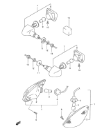 SUZUKI, Suzuki GSX750F Y, BLINKERLICHT