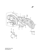 SUZUKI, GSX 750 F Y, TACHOMETER