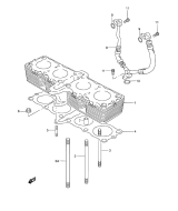 SUZUKI, Suzuki GSX750F Y, ZYLINDER
