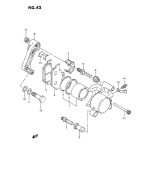 SUZUKI, LS 650 Savage J, FRONT BREMSSATTEL