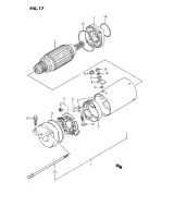 SUZUKI, LS 650 Savage J, ANLASSER