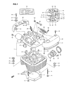 SUZUKI, LS 650 Savage J, ZYLINDER KOPF