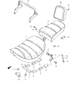 SUZUKI, LS 650 P Savage W, SITZ