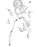 SUZUKI, LS 650 P Savage W, TACHOMETER