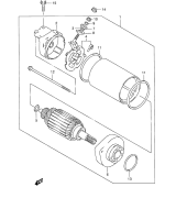 SUZUKI, LS 650 P Savage W, ANLASSER