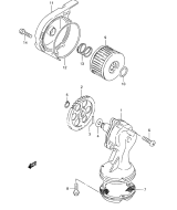 SUZUKI, LS 650 P Savage W, OEL PUMPE