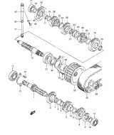 SUZUKI, LS 650 P Savage W, GETRIEBE