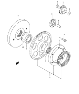 SUZUKI, LS 650 P Savage W, ANLASSER KUPPLUNG