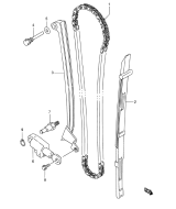 SUZUKI, LS 650 P Savage W, STEUERKETTE