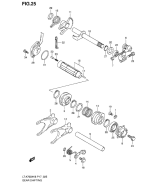 SUZUKI, LTA 700 X EU King Quad K7, GANGWECHSEL