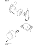 SUZUKI, LTA 700 X EU King Quad K7, OEL PUMPE