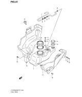 SUZUKI, LTA 700 X EU King Quad K7, TREIBSTOFF TANK