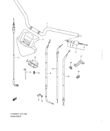 SUZUKI, LTZ 400 EU L1, GRIFFLEISTE LTZ400L1 E19