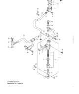 SUZUKI, LTZ 400 EU L1, HINTERER HAUPTBREMSZYLINDER