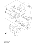 SUZUKI, LTZ 400 EU L1, FRONT BREMSSATTEL