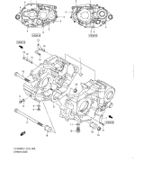 SUZUKI, LTZ 400 EU L1, KURBELGEHAEUSE