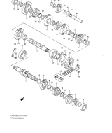 SUZUKI, LTZ 400 EU L1, GETRIEBE