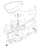 SUZUKI, VL 1500 Intruder LC W, RAHMEN VERKLEIDUNG