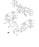 SUZUKI, VL 1500 Intruder LC W, FUSSSTUETZE