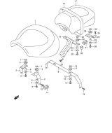 SUZUKI, VL 1500 Intruder LC W, SITZ