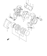 SUZUKI, VL 1500 Intruder LC W, HINTERE BREMSZANGE