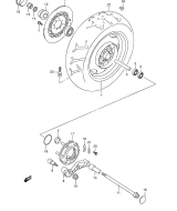 SUZUKI, VL 1500 Intruder LC W, HINTERRAD