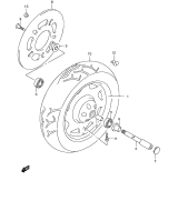 SUZUKI, VL 1500 Intruder LC W, VORDERRAD