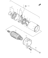 SUZUKI, VL 1500 Intruder LC W, ANLASSER